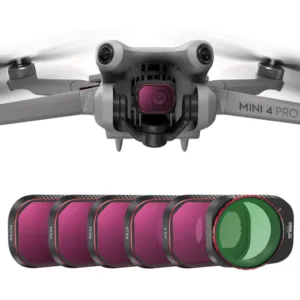 TOPDRONE Set de filtros para DJI Mini 4 Pro CPL, ND (8, 16, 32, 64, 256) STARTRC