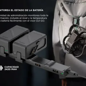 TOPDRONE 2 Batería de Vuelo Inteligente DJI Avata Fly More Kit + hub de carga